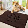 Smiry Dog Door Mat for Muddy Paws, Absorbent Non Slip Dirt Trapper, 36x24