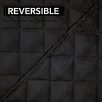 Easy-Going Oversized Recliner Chair Slipcover Reversible Sofa Cover Water Resistant Couch Cover Furniture Protector with Elastic Straps for Pets Dog (Oversized Recliner, Black/Black)
