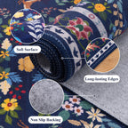 HEBE Hallway Runner Rug 2'x8', Washable Non Slip Kitchen Rug Runner