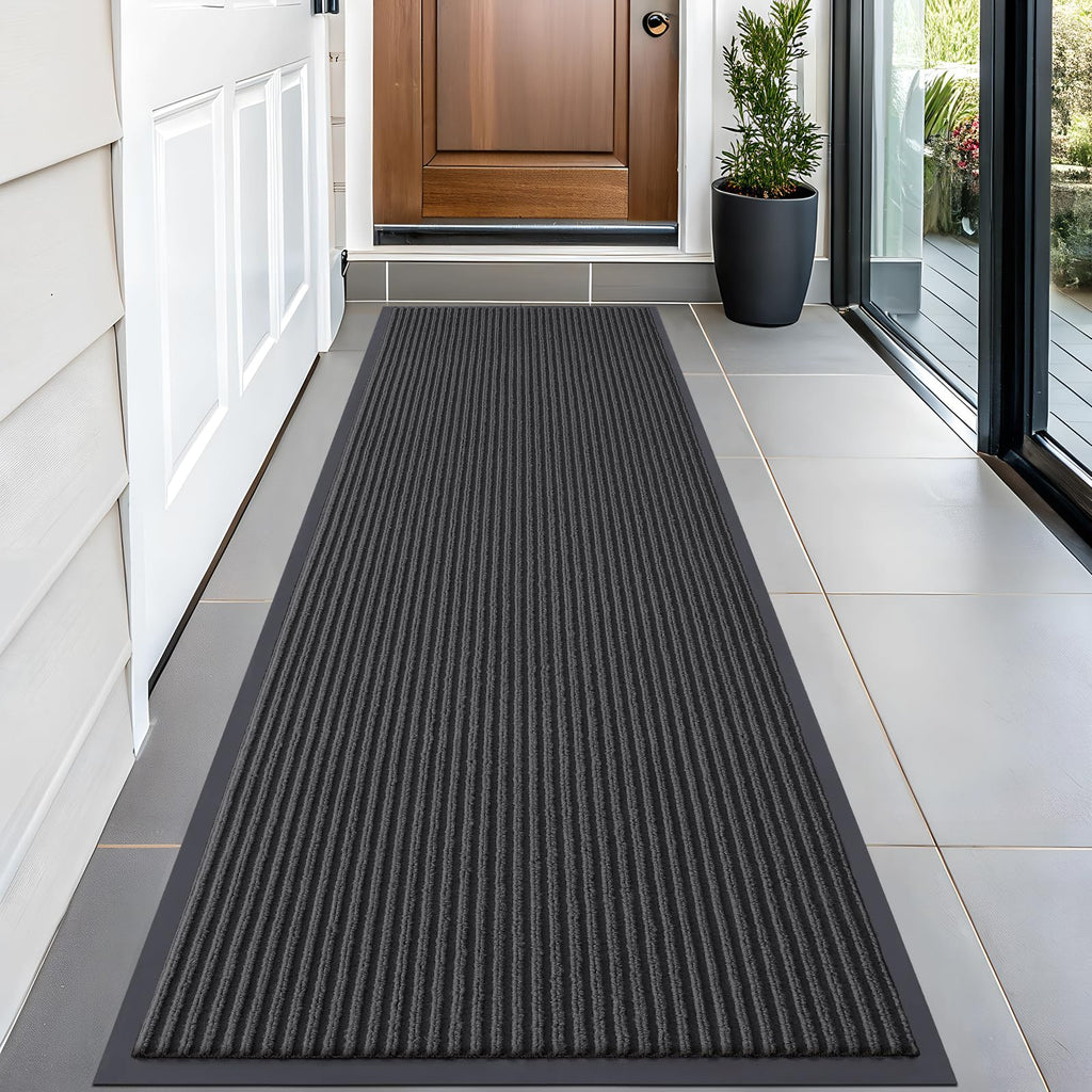 OLANLY Front Door Mat 59x20, Waterproof Heavy-Duty Indoor Outdoor Doormat