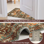 Yamaziot Washable Runner Rug, 3x10 Non-Slip Boho Hallway Kitchen Rug