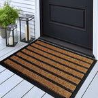 ubdyo Extra Durable Door Mat Outside Entrance (30" x 17", Bright Brown)