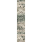 BEIMO 2'6"x10 Runner Rug for Hallway, Green Taupe Washable Abstract Rug
