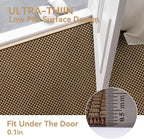 YDKGL 3x5 ft Area Rug Entryway Runner Rug Non Slip Washable, Boho Woven Kitchen Runner Rugs Door Mat Entry Rugs Carpet for Indoor Foyer Backdoor Hallway Floor Bedroom Living Room, Dark Brown/Coffee