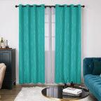 Deconovo Living Room Curtains 84 Inches Long, Blackout Curtains for Bedroom