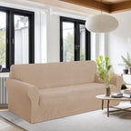 U-NICE HOME Oversized Stretch Couch Cover Slipcover, Camel