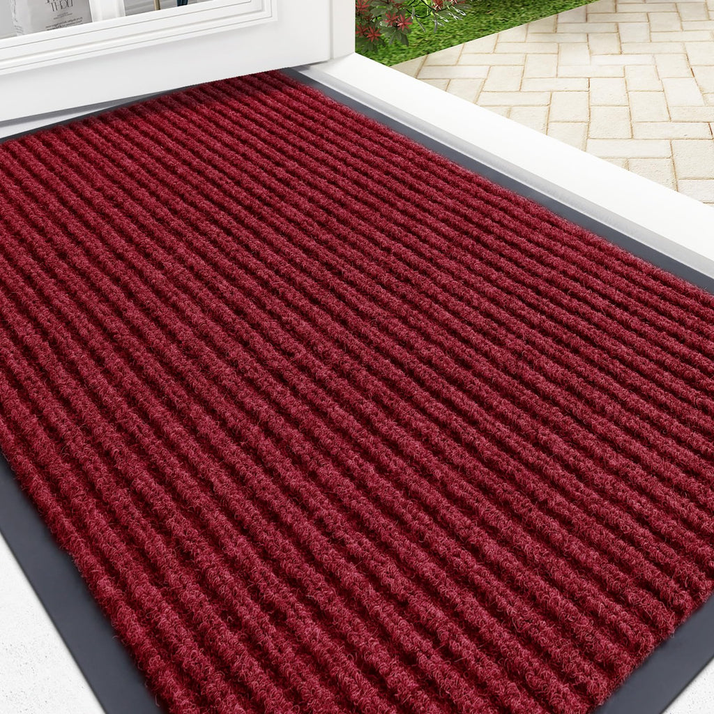 OLANLY Front Door Mat 33x21, Waterproof Heavy-Duty Indoor Outdoor Doormat