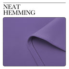 NICETOWN Lilac Purple Blackout Curtains 120" Long for Office, Dining, Guest Room, 55" Wide, 2 Pieces, Sound Reducing Heat and Cold Block Curtain Panels for Modern Decorative