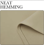 NICETOWN Thermal Insulated Grommet Room Darkening Curtains/Draperies/Panels for Bedroom (Cocoa Eggnog, 2 Panels, W42 x L63 inches)