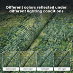 Washable Rugs 8x10 Area Rugs for Living Room-Green Modern Abstract Rugs for Bedroom,Dining Room,Large Soft Low Pile Carpet with Non Slip Rubber Backing,Neutral Accent Rug for Nursery Home Office