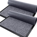 OLANLY 2-Pack Front Door Mats 71x23, Waterproof Heavy-Duty Doormats