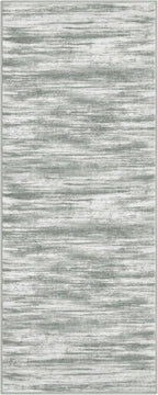 KOZYFLY Kitchen Runner Rug for Hallway Non-Slip Modern Abstract Runner Rug 2x5 Grey Green, Washable Carpet Runner Laundry Room Mat with Soft Low Pile for Entryway Bathroom Bedroom Kitchen