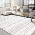 Nakagishi Boho 5x8 Area Rug Living Room Rugs Machine Washable Gray