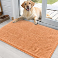 OLANLY Dog Door Mat for Muddy Paws 35x24, Super Absorbent Chenille Mud Mat