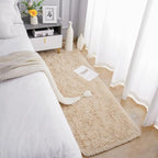 Chicrug Soft Runner Rugs for Bedroom Living Room Plush Fluffy Rug 2x7 Feet, Shag Furry Area Rug Carpet Non Shedding for Nursery Children Kids Girls Room Home Decorative, Camel