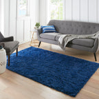 Ophanie Green Grass Area Rugs for Bedroom, 3x5 Shag Fluffy Carpet, Fuzzy Furry Plush Soft Cute Kids Baby Girls Shaggy Bedside Floor Rug for Teen Nursery Decor Aesthetic with Over 99 pcs Pile fibers