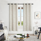 Deconovo Living Room Curtains 72 Inches Long, Blackout Curtains for Bedroom