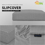 Easy-Going Stretch 1 Piece Loveseat Couch Cushion Cover for Sofa
