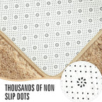LOCHAS Ultra Soft Indoor Modern Area Rugs Fluffy Living Room Carpets for Children Bedroom Home Decor Nursery Rug Girls 6x9 Feet, Light Tan