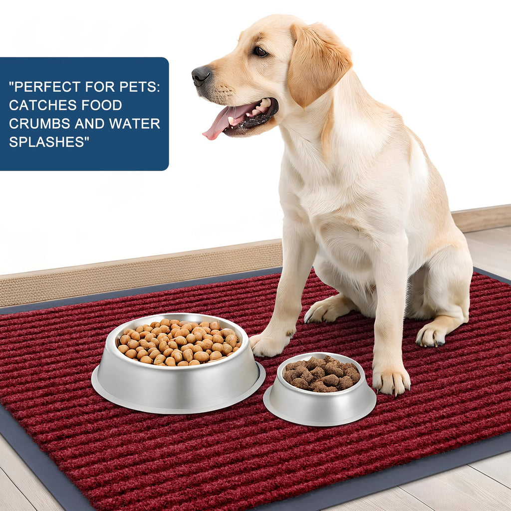 OLANLY Front Door Mat 33x21, Waterproof Heavy-Duty Indoor Outdoor Doormat