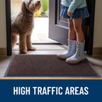OLANLY Front Door Mat 71x30, Waterproof Heavy-Duty Indoor Outdoor Doormat