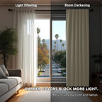 Deconovo Blackout Curtains for Bedroom, Living Room Curtains 84 Inches Long