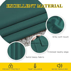 NICETOWN Blackout Curtains for Girl's Room， Thermal Insulated Solid Grommet Room Darkening Curtains/Panels/Drape for Bedroom (Hunter Green， 1 Pair， 46 by 90-Inch)
