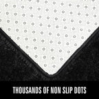 LOCHAS Ultra Soft Indoor Modern Area Rugs Fluffy Living Room Carpets for Children Bedroom Home Decor Nursery Rug 5x8 Feet, Black
