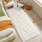 LOCHAS 2x8 Runner Rugs for Hallway, Fluffy Area Rugs for Bedroom, Cream