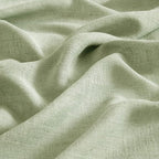 MIULEE Sage Green Linen Curtains 72 Inch Length 2 Panels for Bedroom Living Room, Soft Thick Linen Textured Window Drapes Semi Sheer Light Filtering Back Tab Rod Pocket Burlap Look Decor, W37xL72