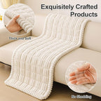 hyha Couch Cover for Dogs, Washable Non Slip Plush Flannel Sofa Protector