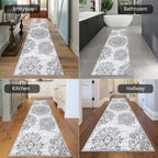 HEBE Hallway Runner Rug 2'x6', Washable Non Slip Kitchen Rug Runner