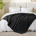 BEDELITE Black King Blanket for Bed, Soft Cozy Gifts for Women, 108 * 90