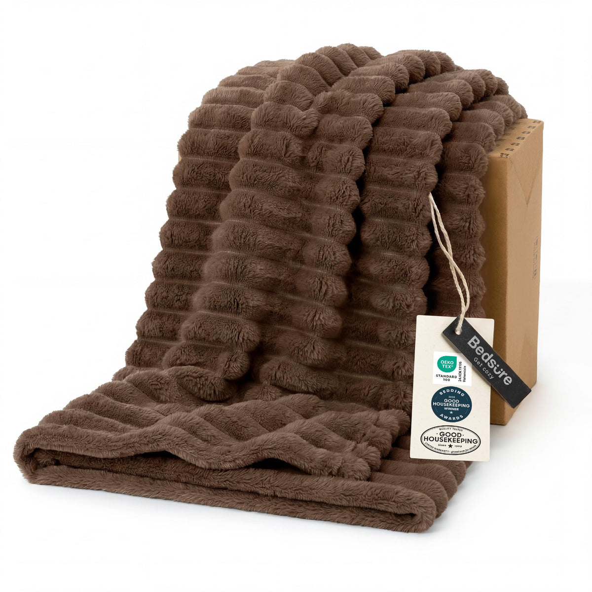Bedsure Soft Twin XL Blanket for Bed Dorm Sage Green 66"x90"