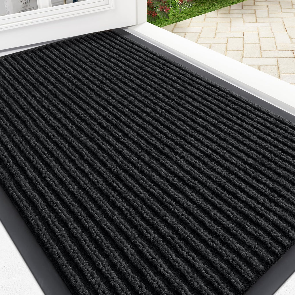 OLANLY Front Door Mat 29.5x17, Waterproof Heavy-Duty Indoor Outdoor Doormat