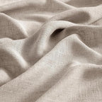 MIULEE Natural Linen Curtains 108 Inches Long 2 Panels for Bedroom Living Room, Soft Linen Textured Window Drapes Semi Sheer Light Filtering Back Tab Rod Pocket Farmhouse Modern Burlap Look Decor