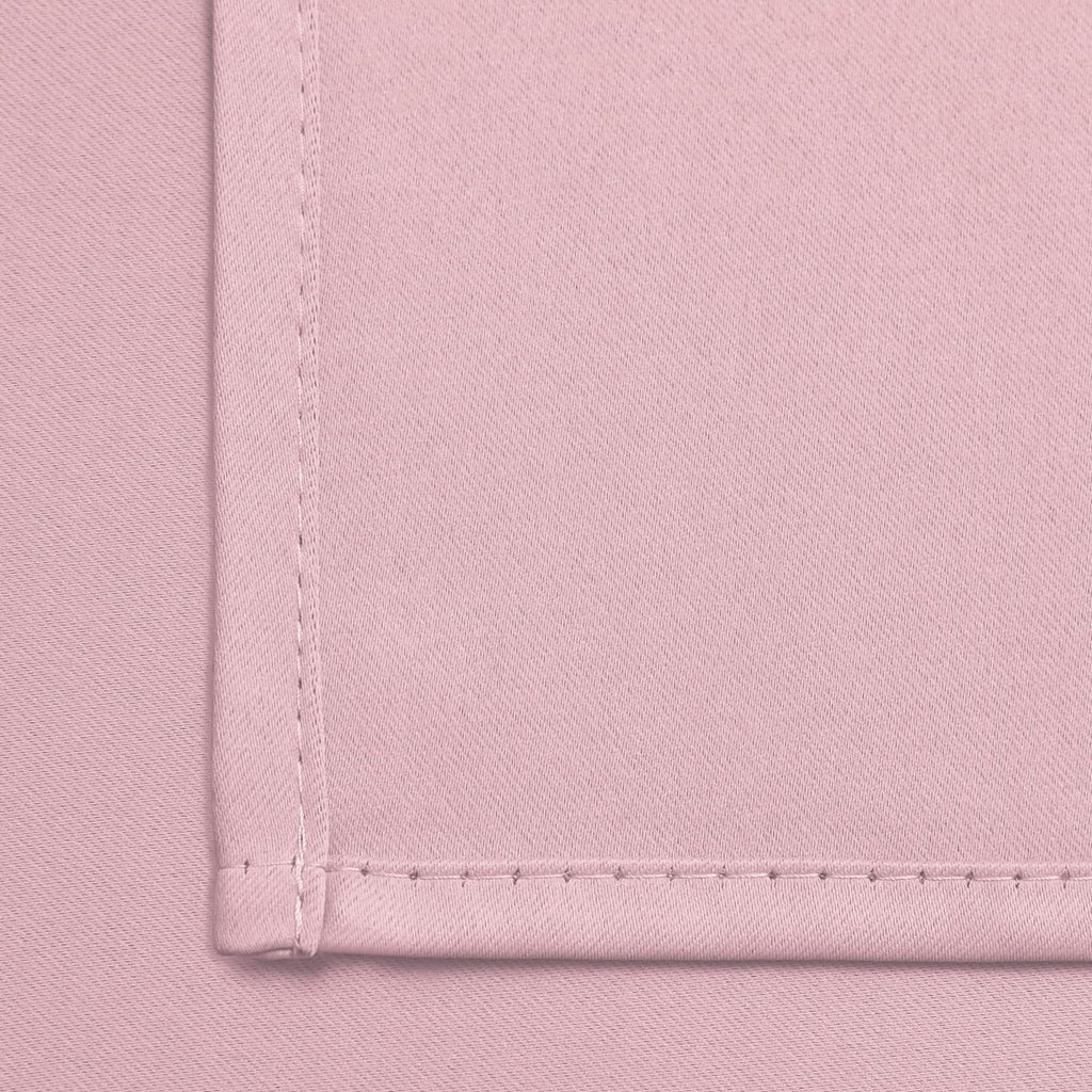 Yakamok Pink Room Darkening Window Curtains 52x36 Inch for Kitchen