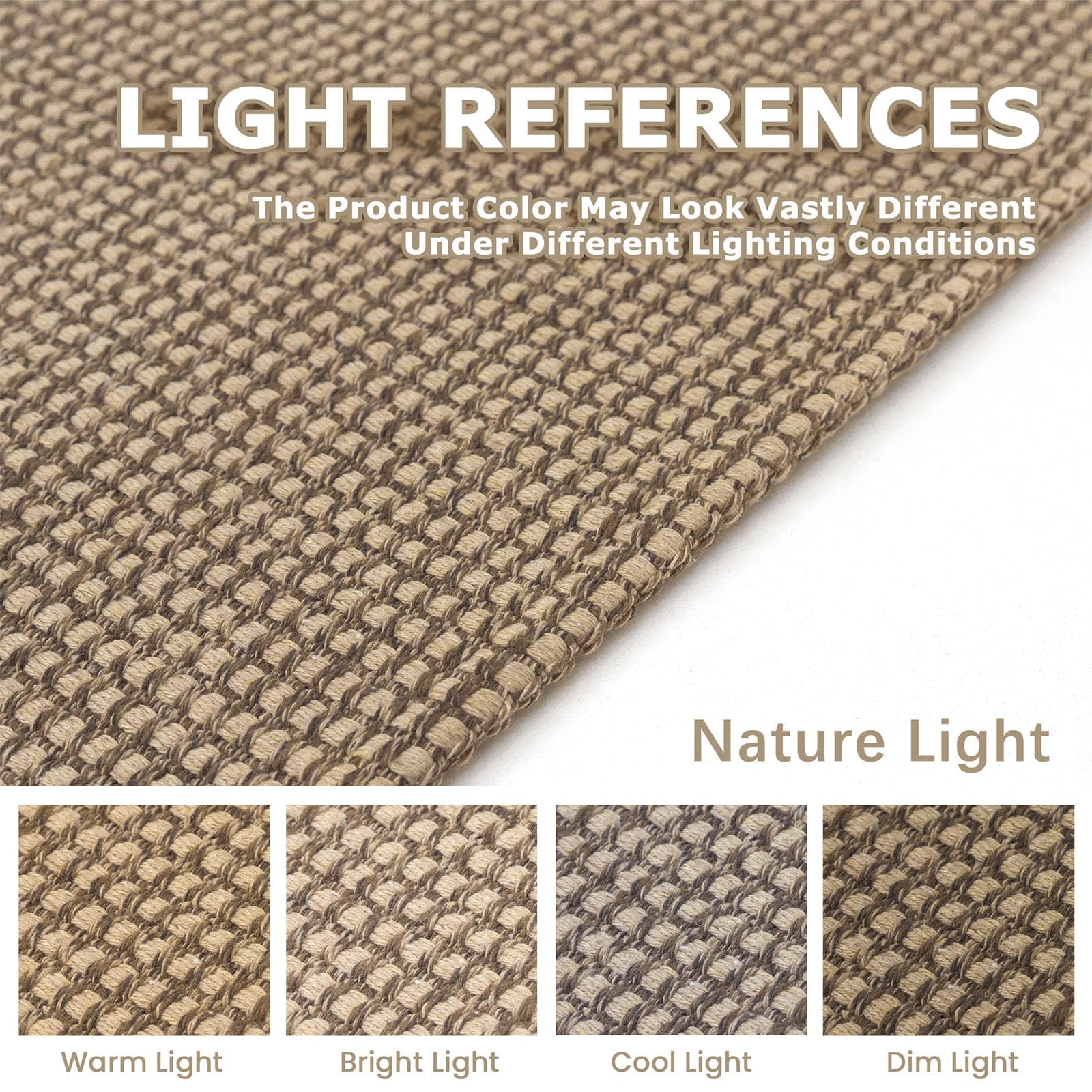 KOZYFLY Extra Long Runners for Hallways 3x20 ft Washable Kitchen Runner Non Slip Rubber Backed Hallway Rug Cotton Entryway Runner Rug Floor Carpet for Indoor Hall, Kitchen, Stair, Tan/Orange/Brown