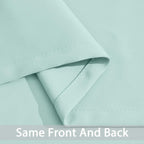 Yakamok Room Darkening Curtains 52x90 inch Length Aqua-Living Room