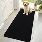 OLANLY Dog Door Mat for Muddy Paws 70x35, Super Absorbent Chenille Mud Mat