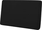 Easy-Going Stretch Loveseat Cushion Cover Sofa Cushion Furniture Protector Sofa Seat Sofa Slipcover Sofa Cover Soft Flexibility with Elastic Bottom(Loveseat Cushion, Black)