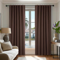 Deconovo Blackout Curtains for Bedroom 108 Inches Long
