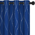 Deconovo Living Room Curtains 84 Inches Long, Blackout Curtains for Bedroom