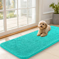 OLANLY Dog Door Mat for Muddy Paws 47x20, Super Absorbent Chenille Mud Mat