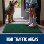 OLANLY Front Door Mat 59x40, Waterproof Heavy-Duty Indoor Outdoor Doormat