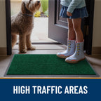 OLANLY Front Door Mat 47x30, Waterproof Heavy-Duty Indoor Outdoor Doormat