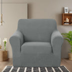 U-NICE HOME Stretch Recliner Chair Cover Armchair Slipcover, Grey
