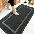 OLANLY Front Door Mat Outside 47x23, All-Season Heavy-Duty Rubber Doormat