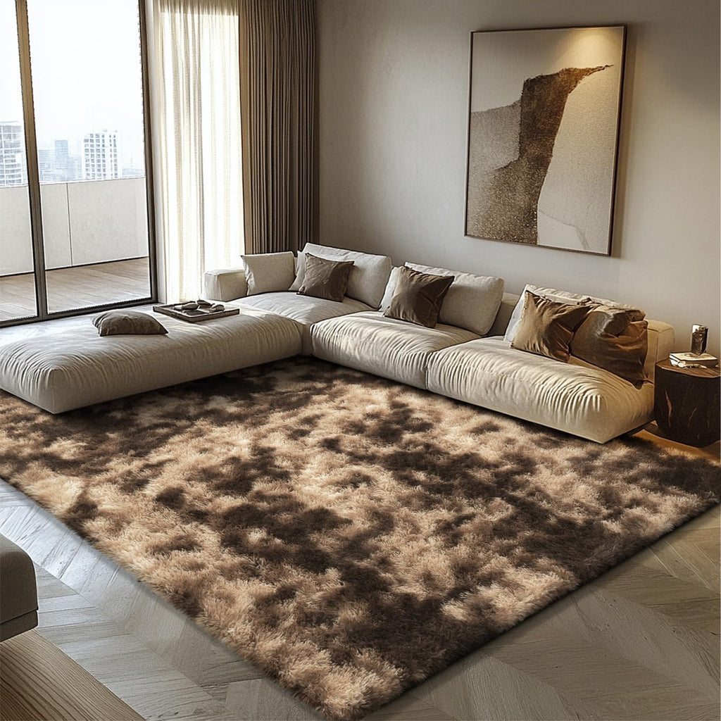 9x12 Fluffy Area Rugs for Living Room Bedroom,Large Fuzzy Shag Area Rug