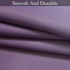 SimpleHome Ombre Room Darkening Curtains for Bedroom, Gradient Purple to Grey White Light Blocking Thermal Insulated Grommet Window Curtains/Drapes for Living Room,2 Panels, 52x84 inches Length